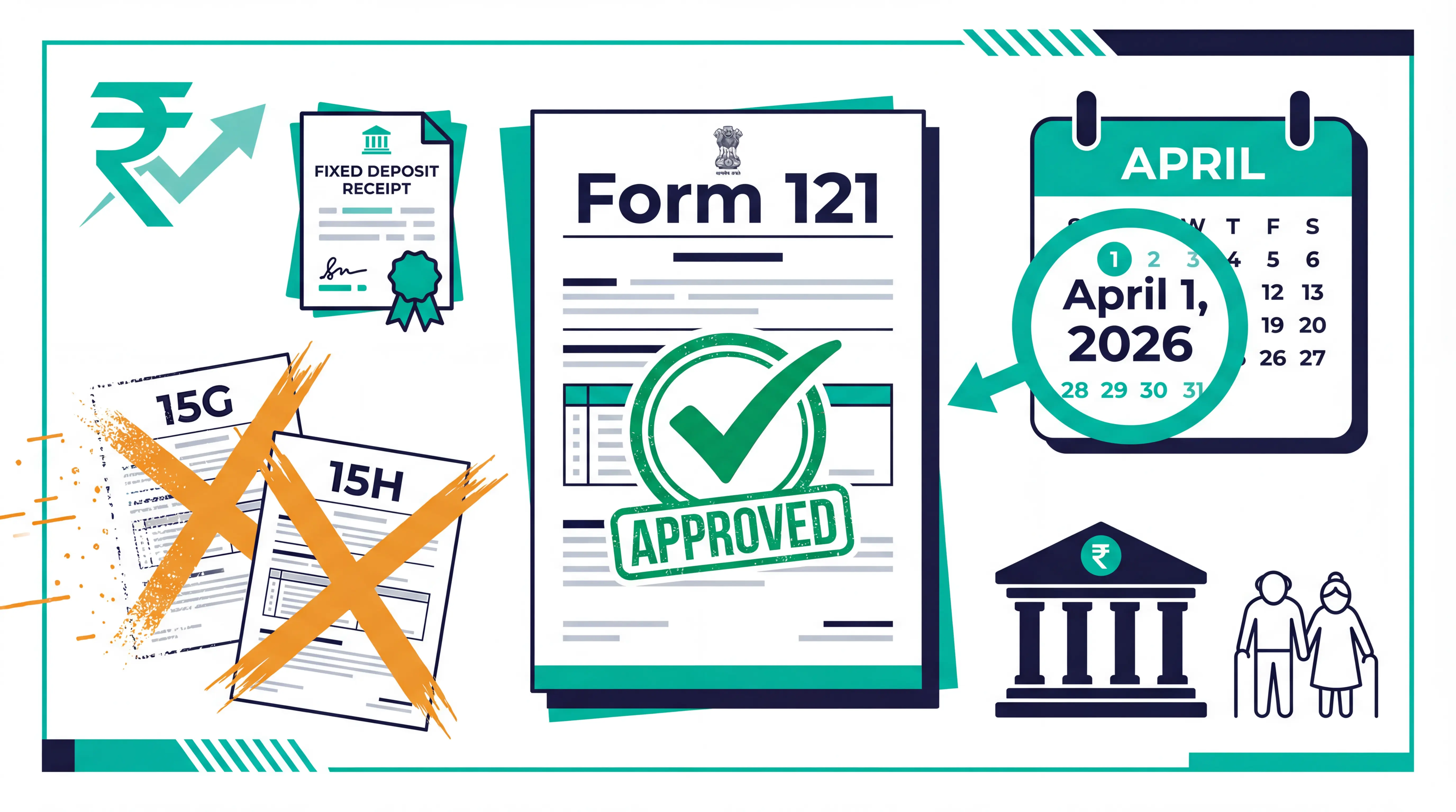 Form 121 Income Tax: How to Fill, Submit Online, Last Date & Full Guide (Replaces 15G, 15H)